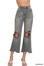 Load image into Gallery viewer, Acid Wash Cropped Pants
