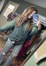 Load image into Gallery viewer, Solid Lace Long Sleeve Top
